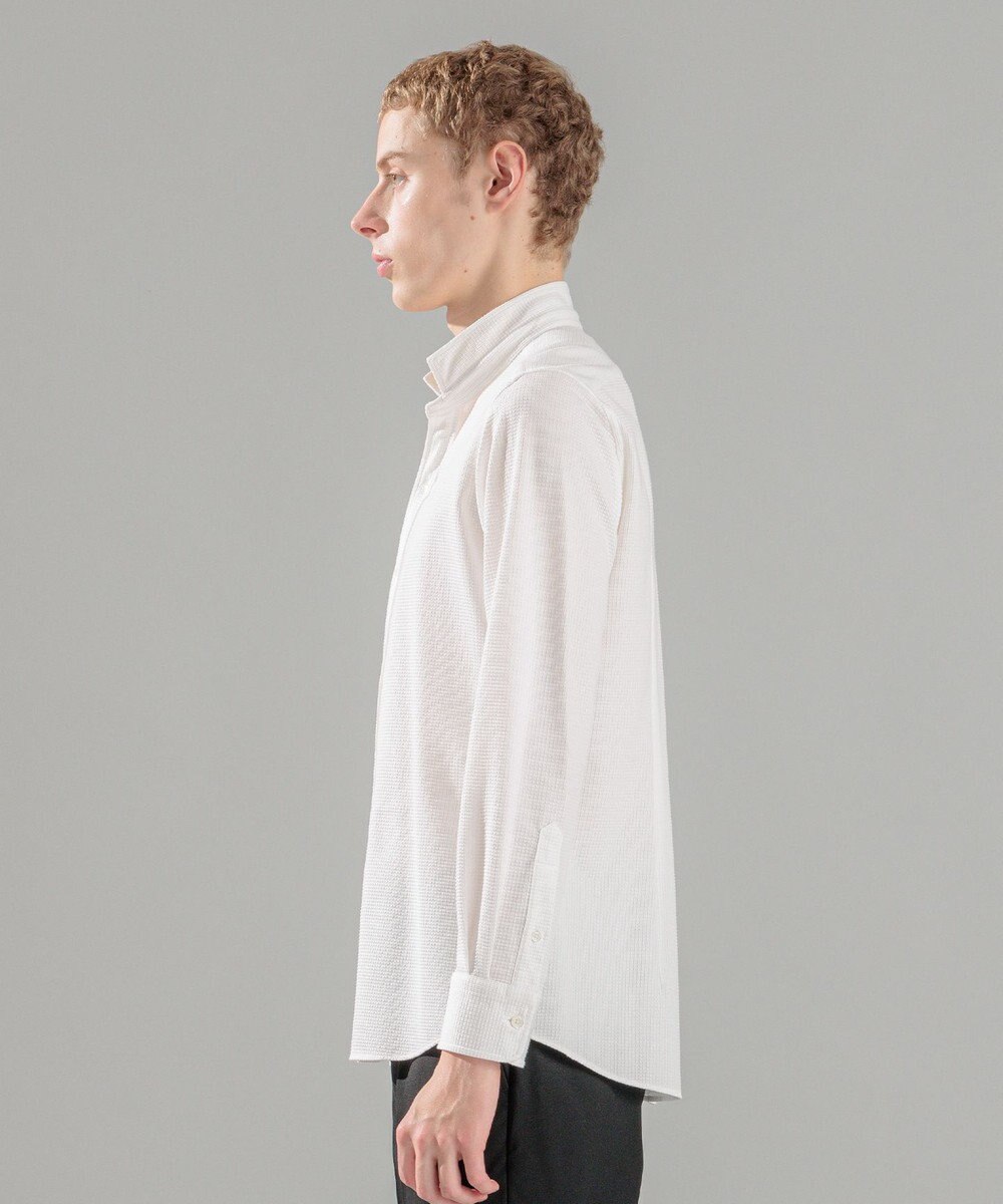 JOSEPH HOMME コンフォートクリアギンガム　ウイングカラーシャツ 