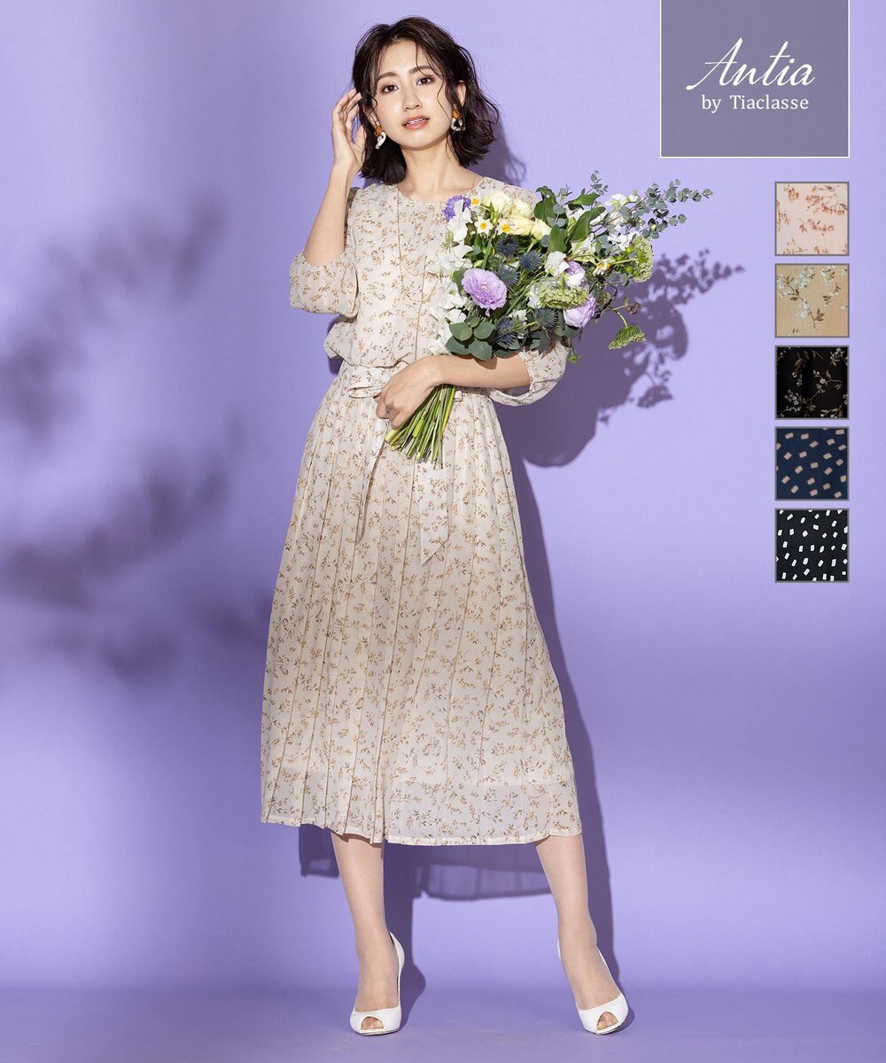 Antia 洗える 程良い透け感の総柄シフォンワンピース Tiaclasse L ファッション通販 公式通販 オンワード クローゼット Antia 洗える 程良い透け感の総柄シフォンワンピース Tiaclasse L ファッション通販 公式通販 オンワード クローゼット