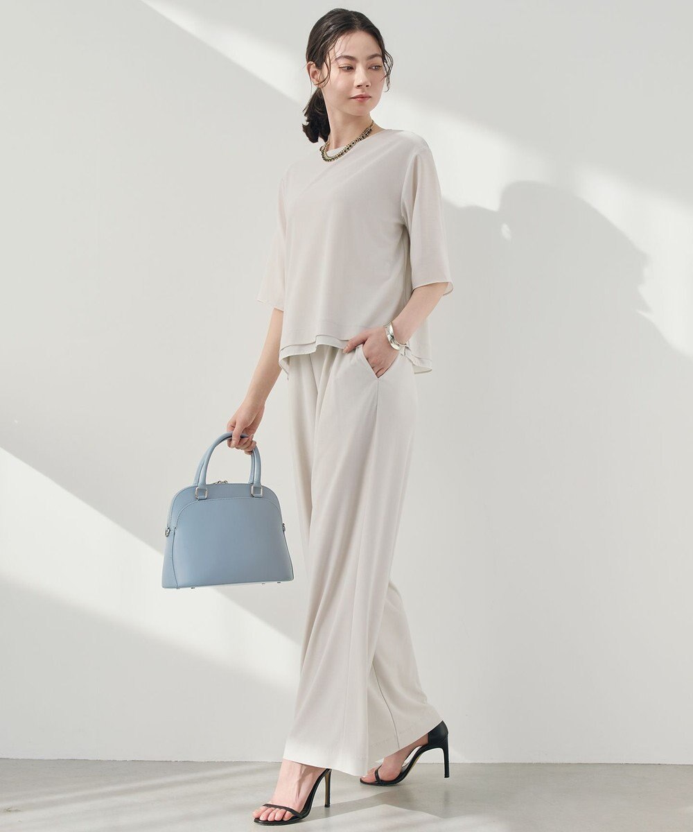 自由区 ストレッチアムンゼン Tブラウス 