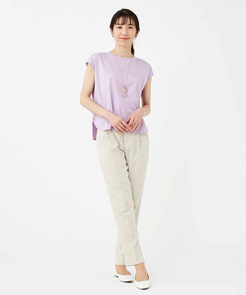 KASHIYAMA 【抗菌消臭】クレンゼ フレンチTeeシャツ 