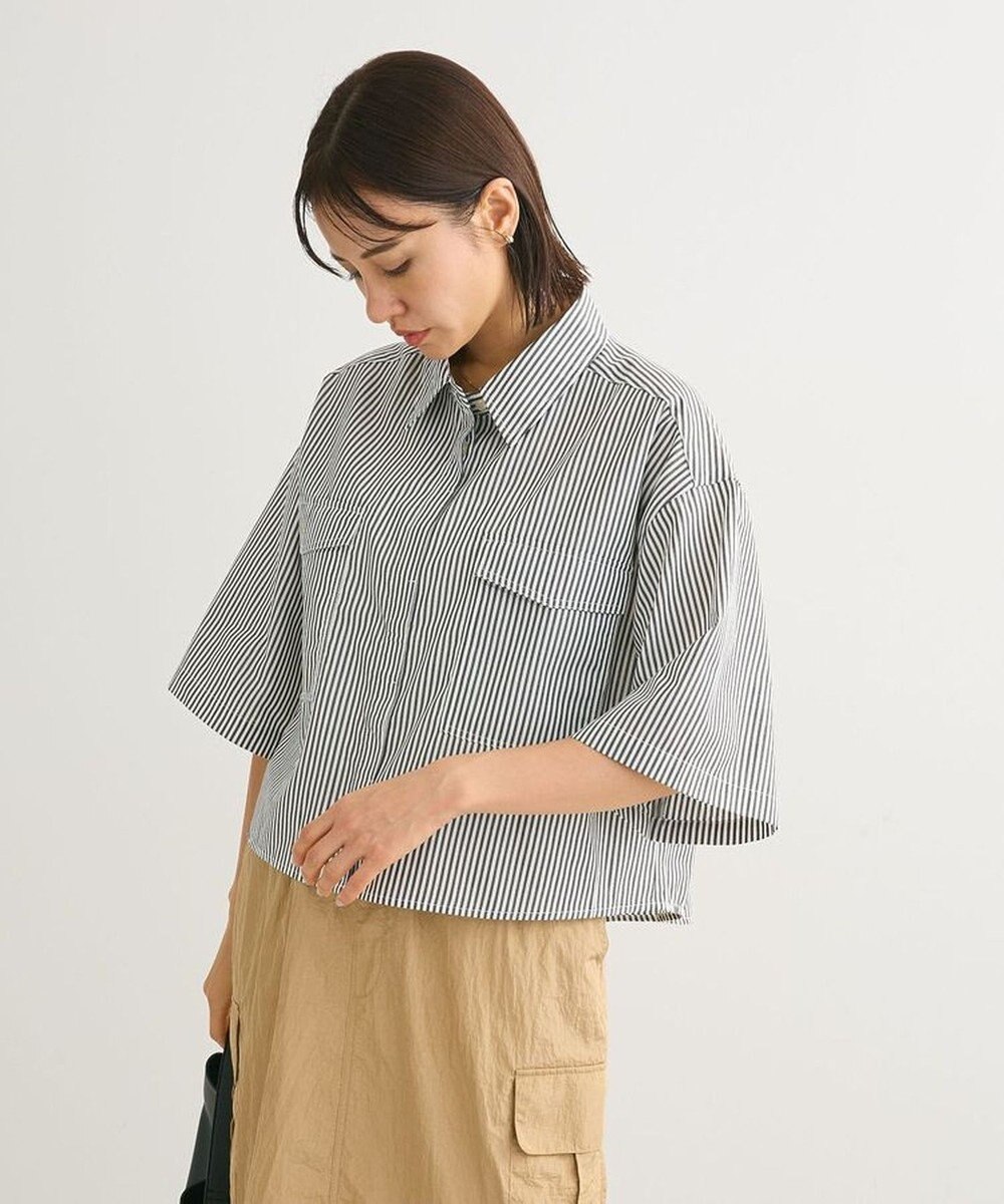 Green Parks ５分袖ショートシャツ 