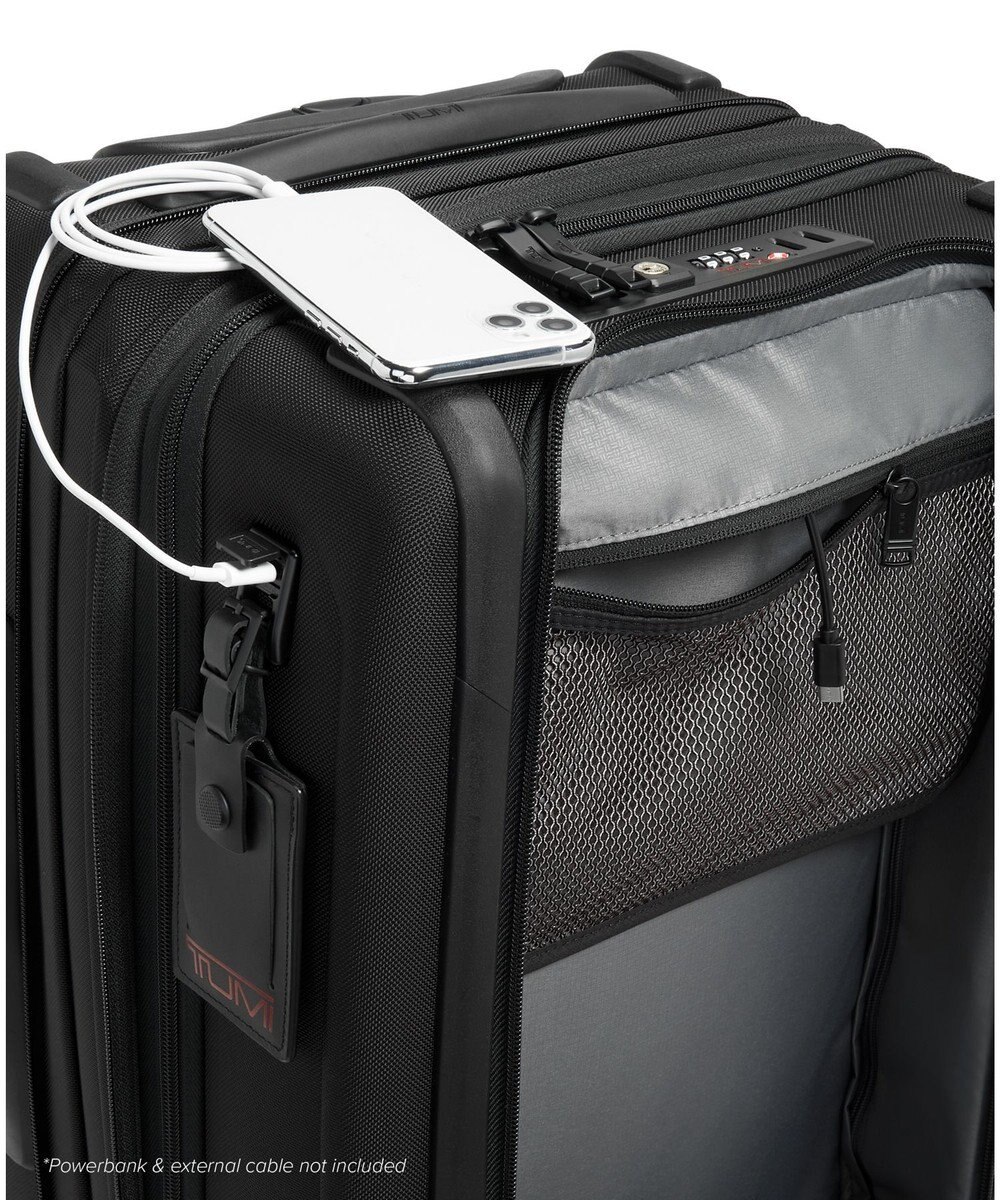 TUMI ALPHA インターナショナル・デュアル・アクセス・4ウィール・キャリーオン スーツケース（機内持ち込みサイズ） 