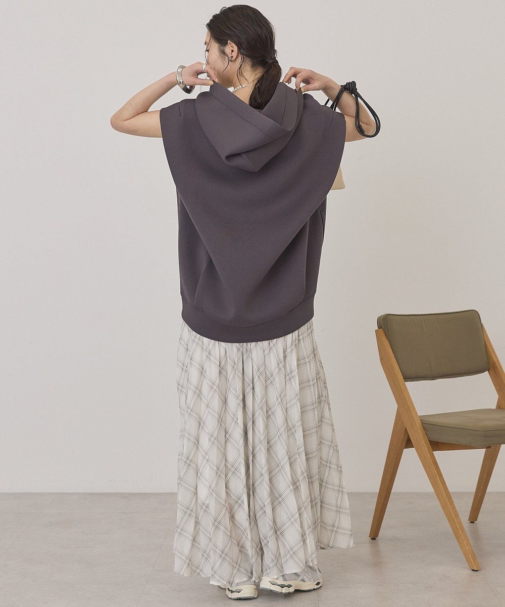 AMERICAN HOLIC 【選べる丈】チェックシアープリーツスカート 