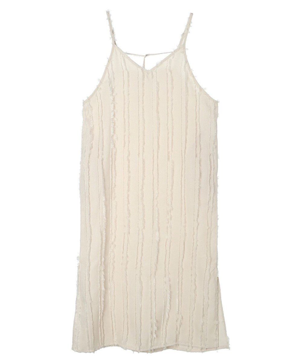 Green Parks フェザージャガードキャミワンピース 