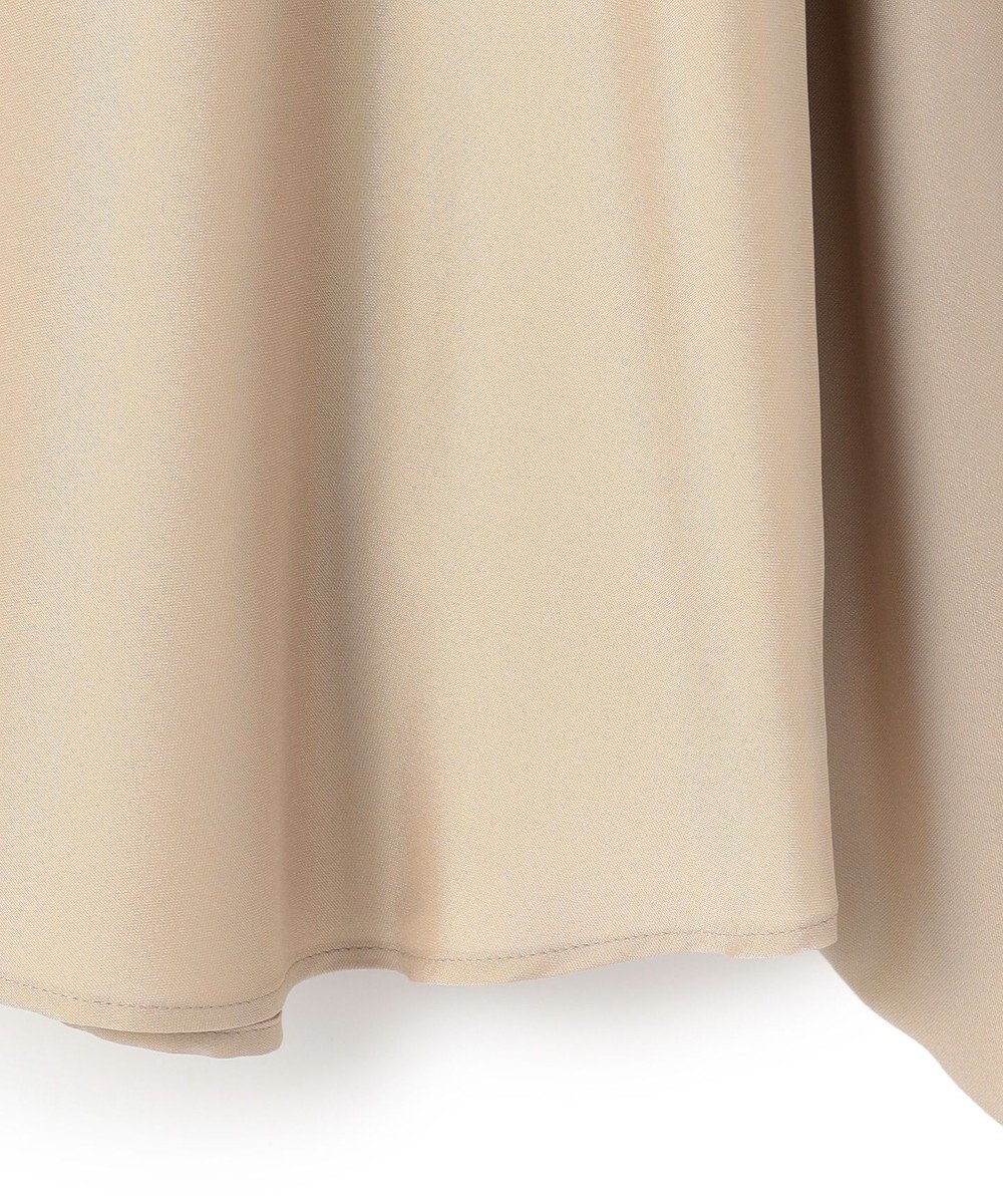 BEIGE， PERIDOT / 2WAYスリーブ ドレープブラウス 