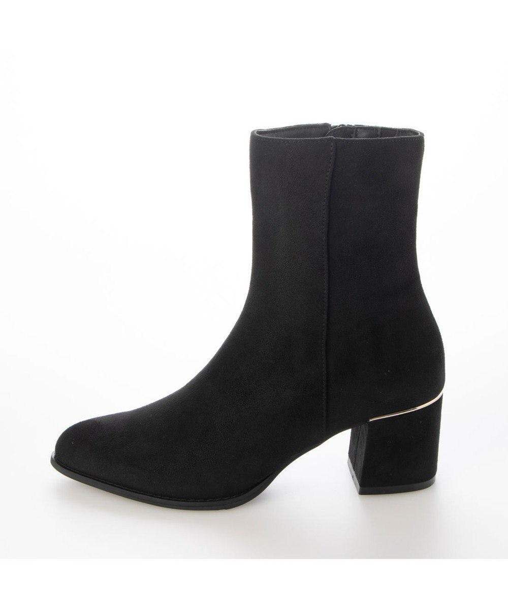 MODE ET JACOMO <carino>【レイン対応】ポインテッドフレアヒールブーツ 