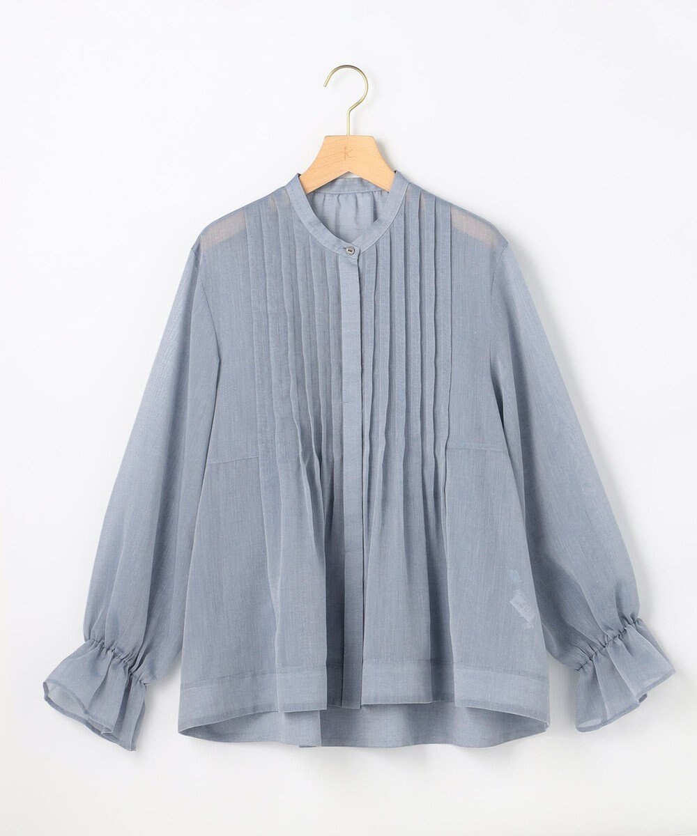 組曲 【先行予約】エアリーボイルシアー ブラウス 
