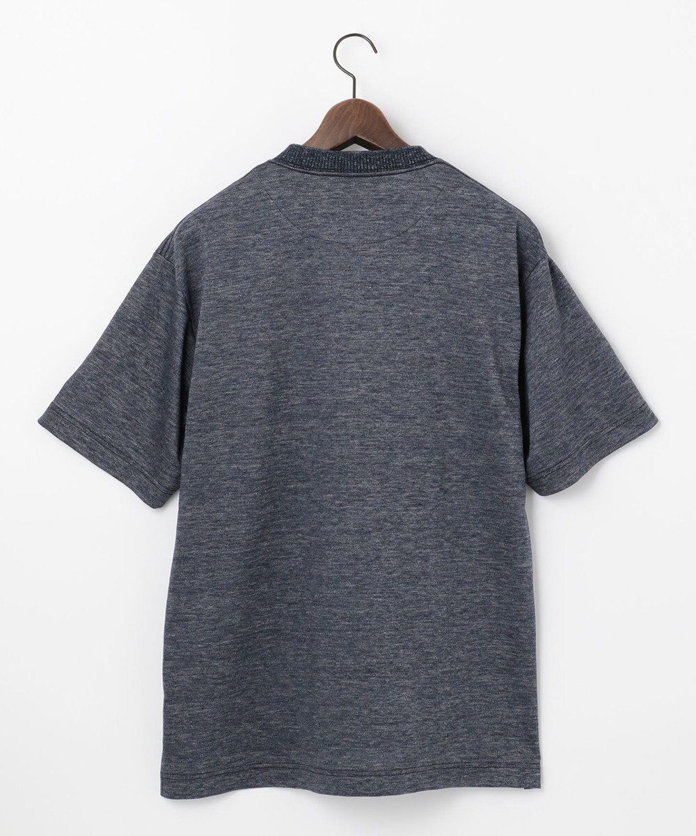 JOSEPH ABBOUD MOUNTAIN 【SPACE／UNISEX】リネンハニカム Tシャツ 