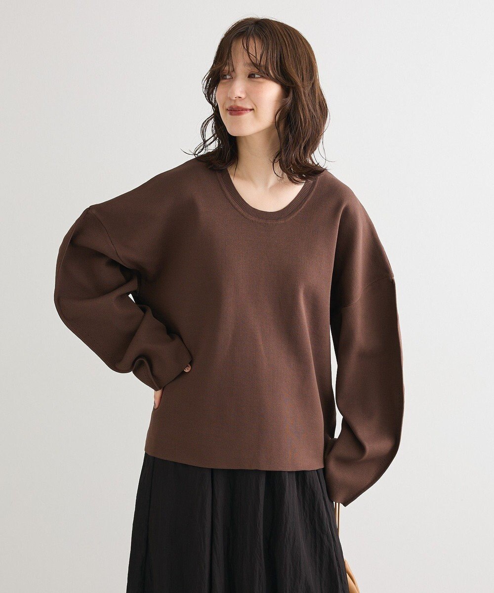 Green Parks ・ＥＬＥＮＣＡＲＥ　ＤＵＥ　２ｗａｙニットプルオーバー 