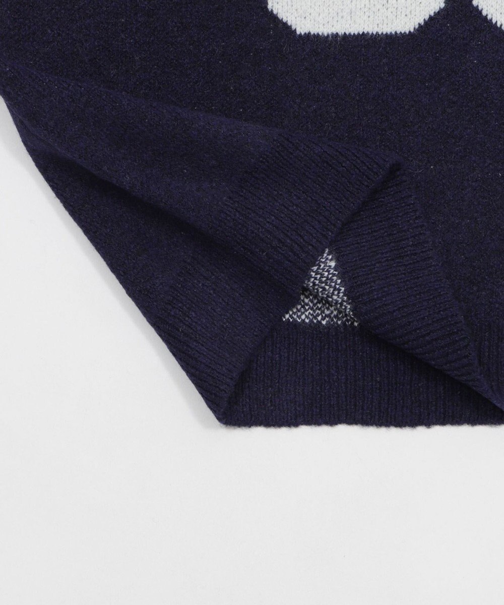 WEGO フラッフィー2WAYグラフィックワンショルBIGニット 