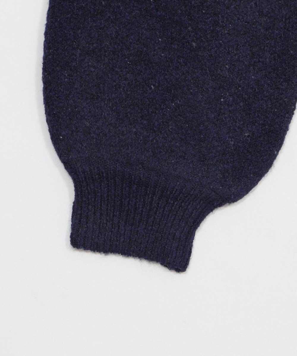 WEGO フラッフィー2WAYグラフィックワンショルBIGニット 