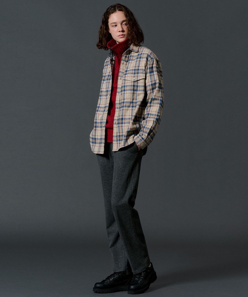 JOSEPH ABBOUD MOUNTAIN 【オーガニックコットン/ソフト】ムリネチェック シャツ 