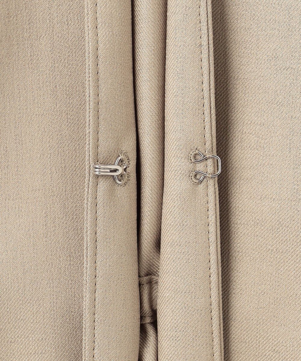 J.PRESS LADIES L 【セットアップ対応・洗える・UVケア・吸水速乾】OXIJEWELストレッチ ノーカラー ジャケット 