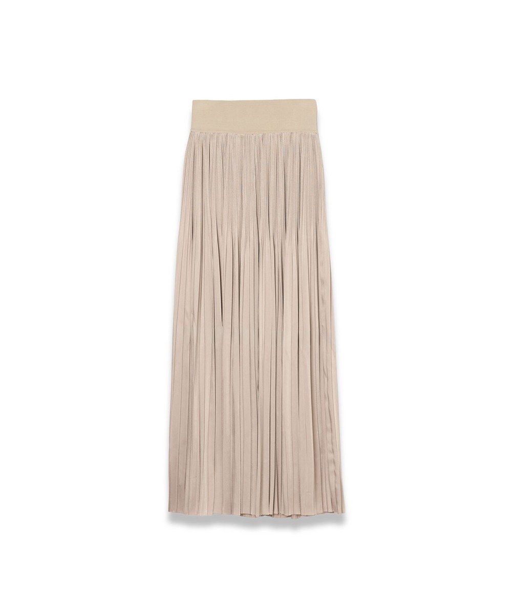 JOSEPH プリーツサテン　スカート 