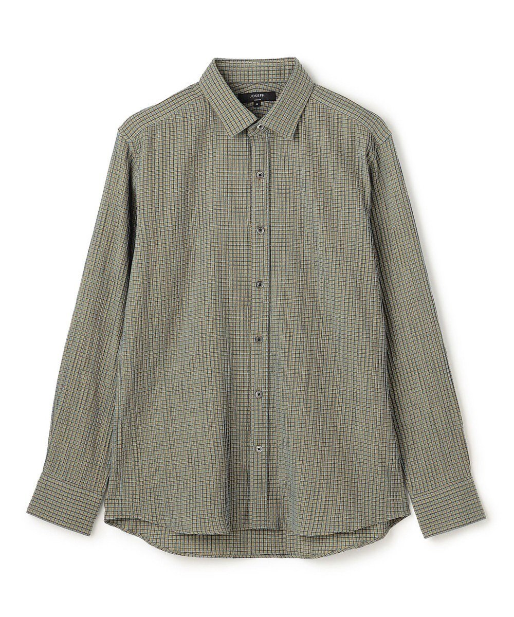 JOSEPH HOMME 新素材【ドライタッチ/ストレッチ】ドライコットンドビー　レギュラーカラーシャツ 