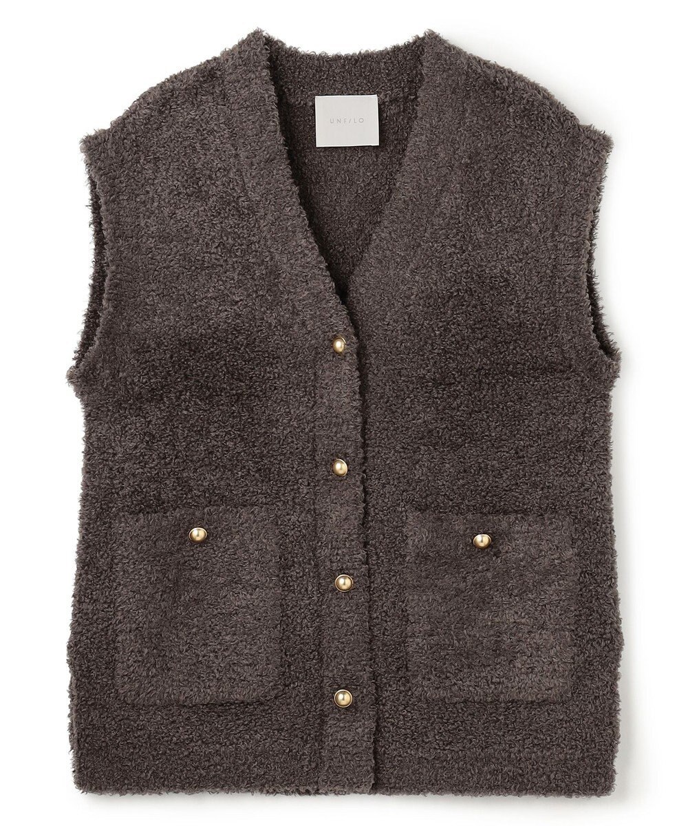 UNFILO 【STORY×UNFILO】シャギーニット ベスト 