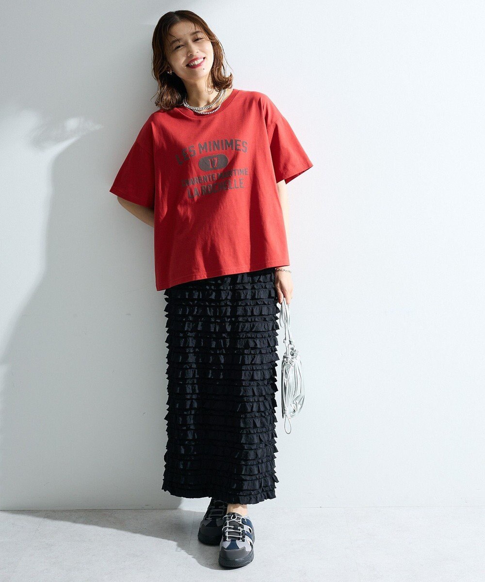 Green Parks 汗染み防止ボックスロゴＴシャツ 