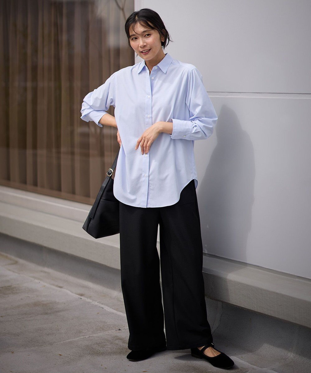 ANY L 【2WAYストレッチ/ウエストゴム/裏起毛】シークレットウォームベイカーパンツ 