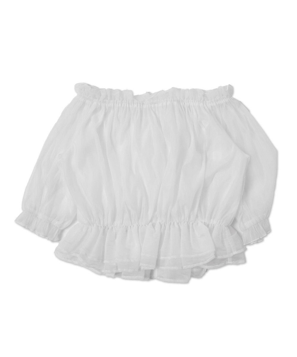 WEGO 【２点セット】キャミSETオーガンジーオフショルブラウス 