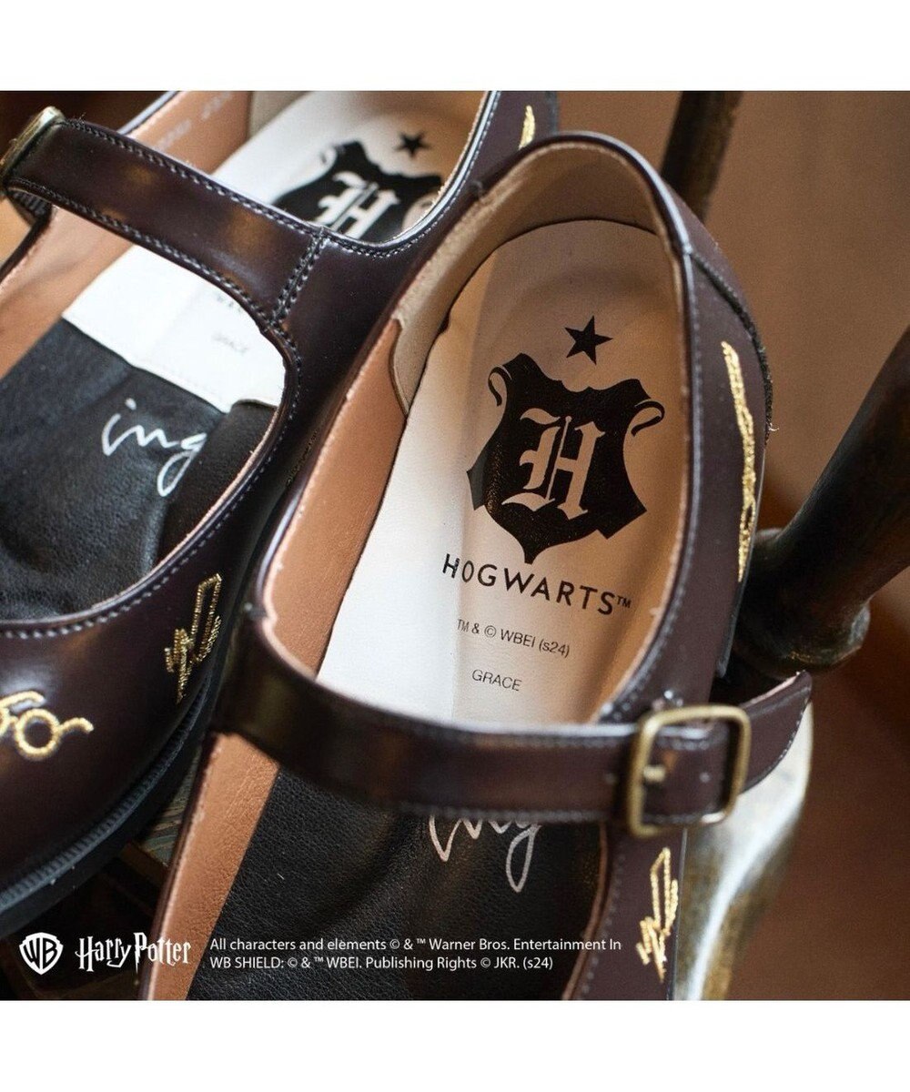 ing <ing>【ハリー・ポッターコラボレーション】刺繍モチーフメリージェーンパンプス 