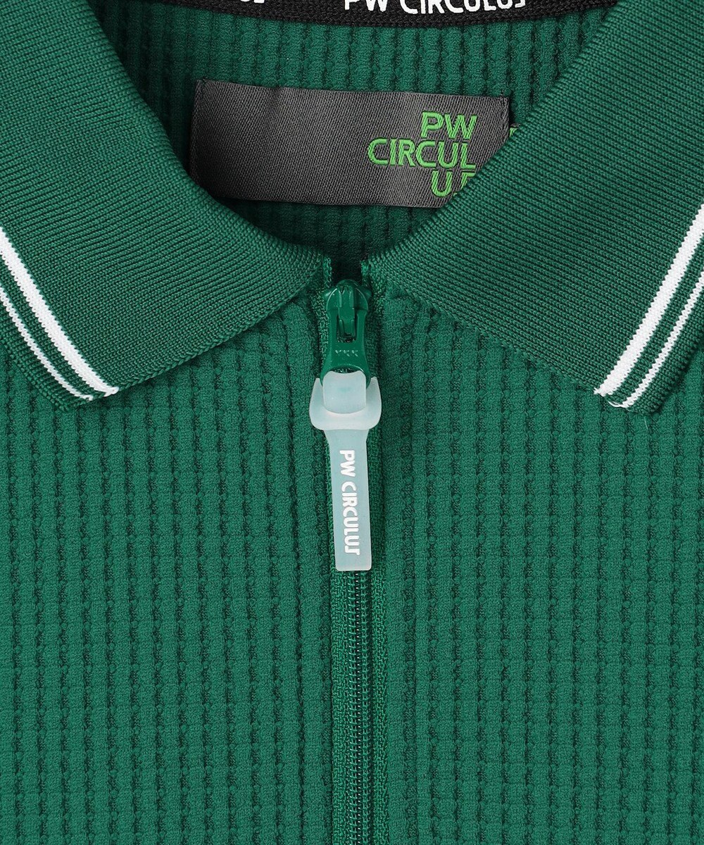PW CIRCULUS 【WOMEN】ワッフルハーフジップポロ 2026年モデル ゴルフウェア レディース 