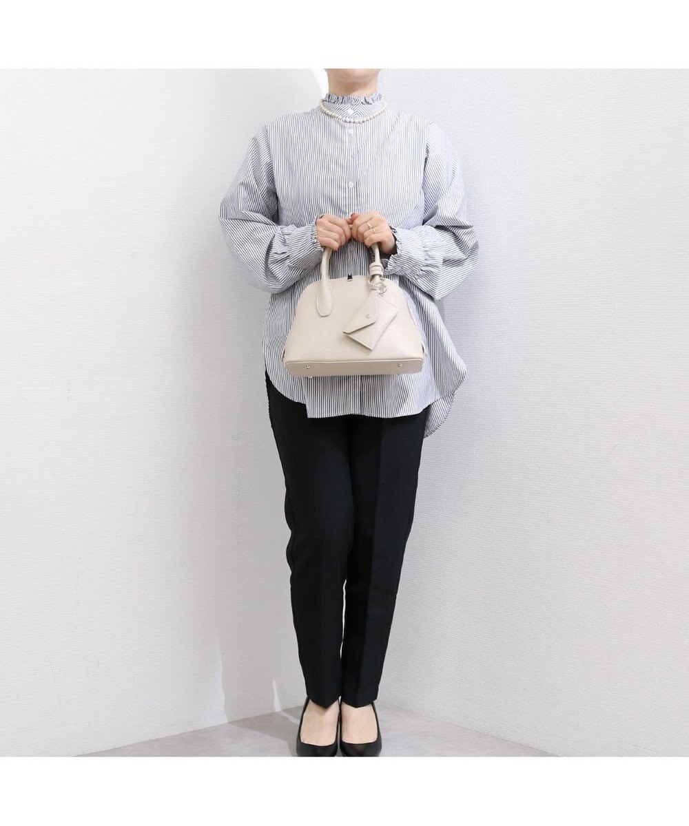 UNBILLION カシュカシュ cachecache / ポーチ付きシェル型ボストン 