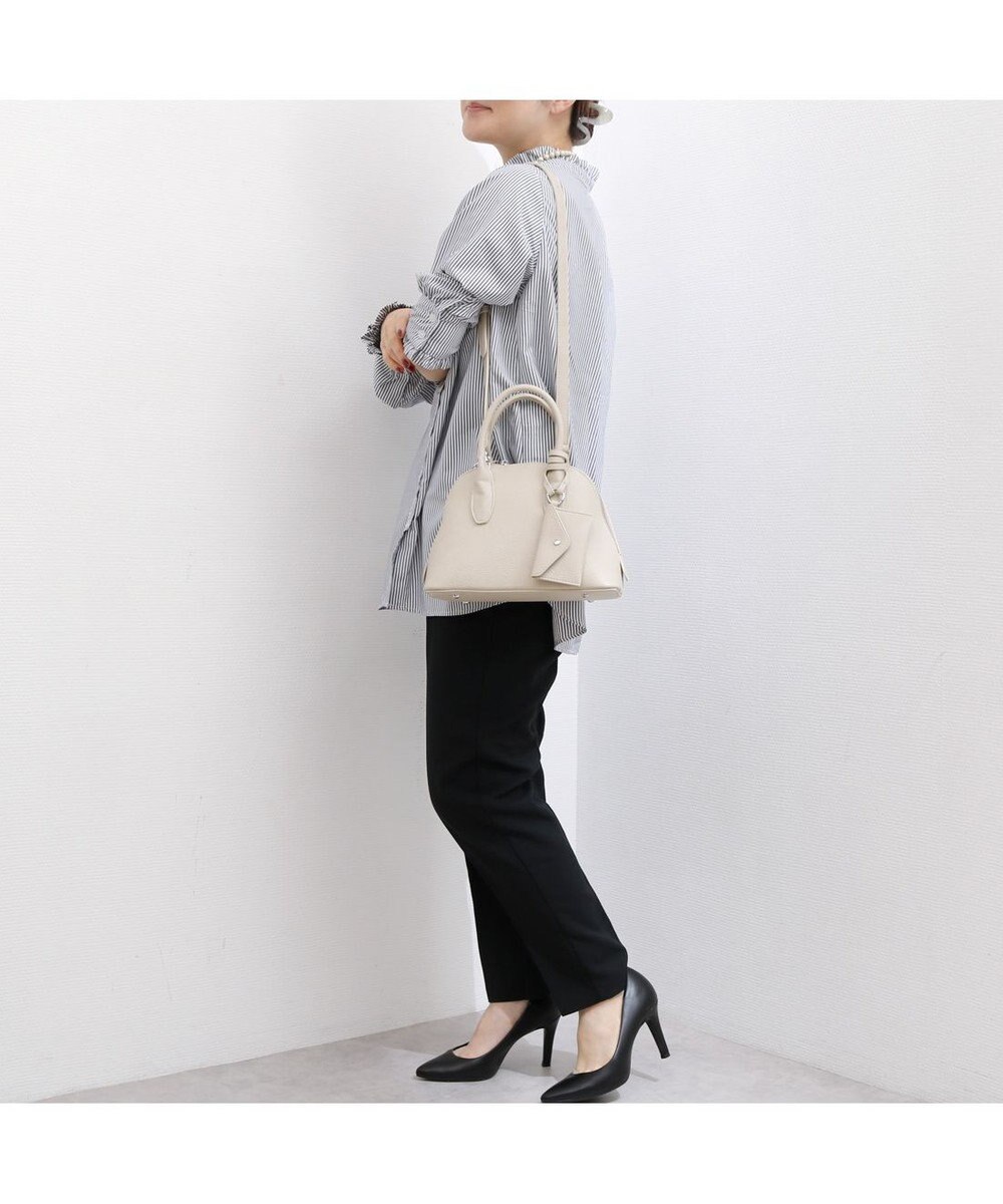 UNBILLION カシュカシュ cachecache / ポーチ付きシェル型ボストン 