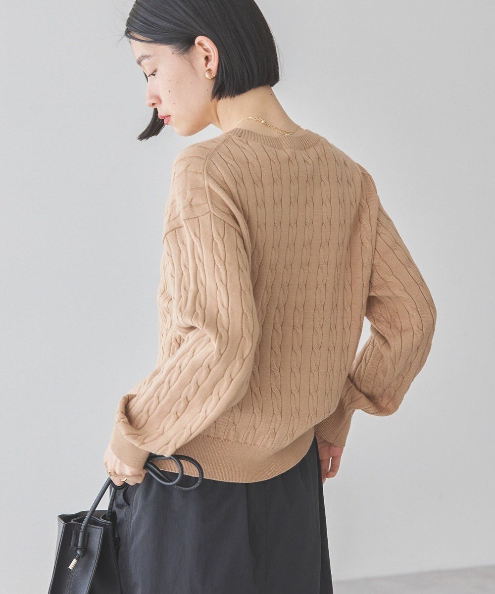 AMERICAN HOLIC バイパチケーブルニットプルオーバー 