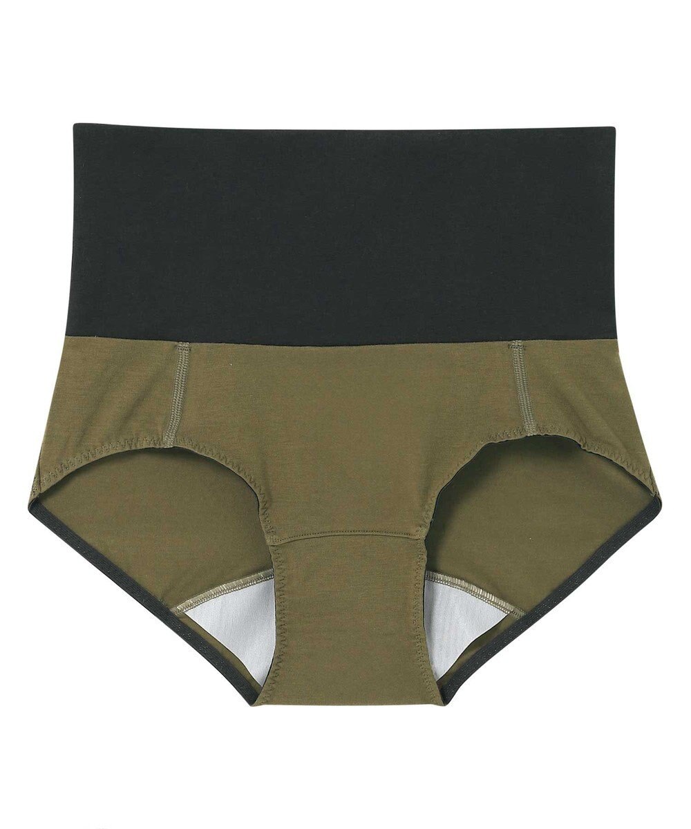 une nana cool 綿ベア天竺 カラーブロッキング サニタリーショーツ 