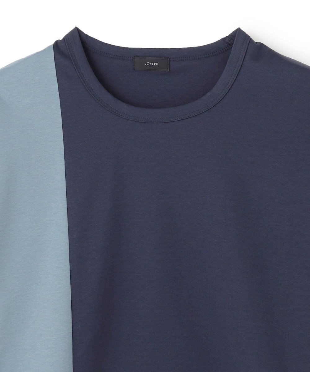 JOSEPH HOMME カラーコットンブロック クルーネックＴシャツ 