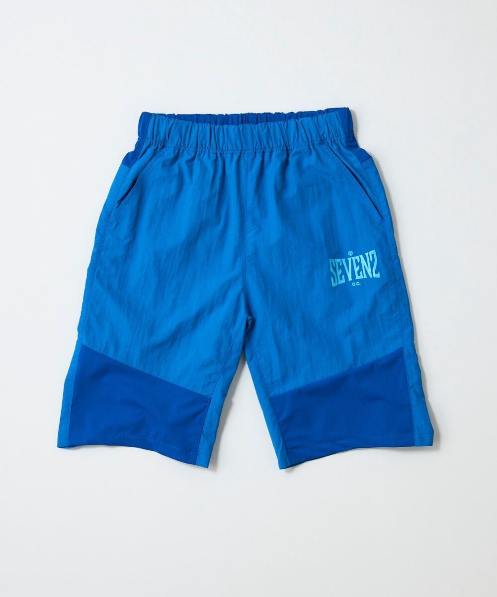 OP／FILA 【SEVEN2】異素材切替ナイロンパンツ 