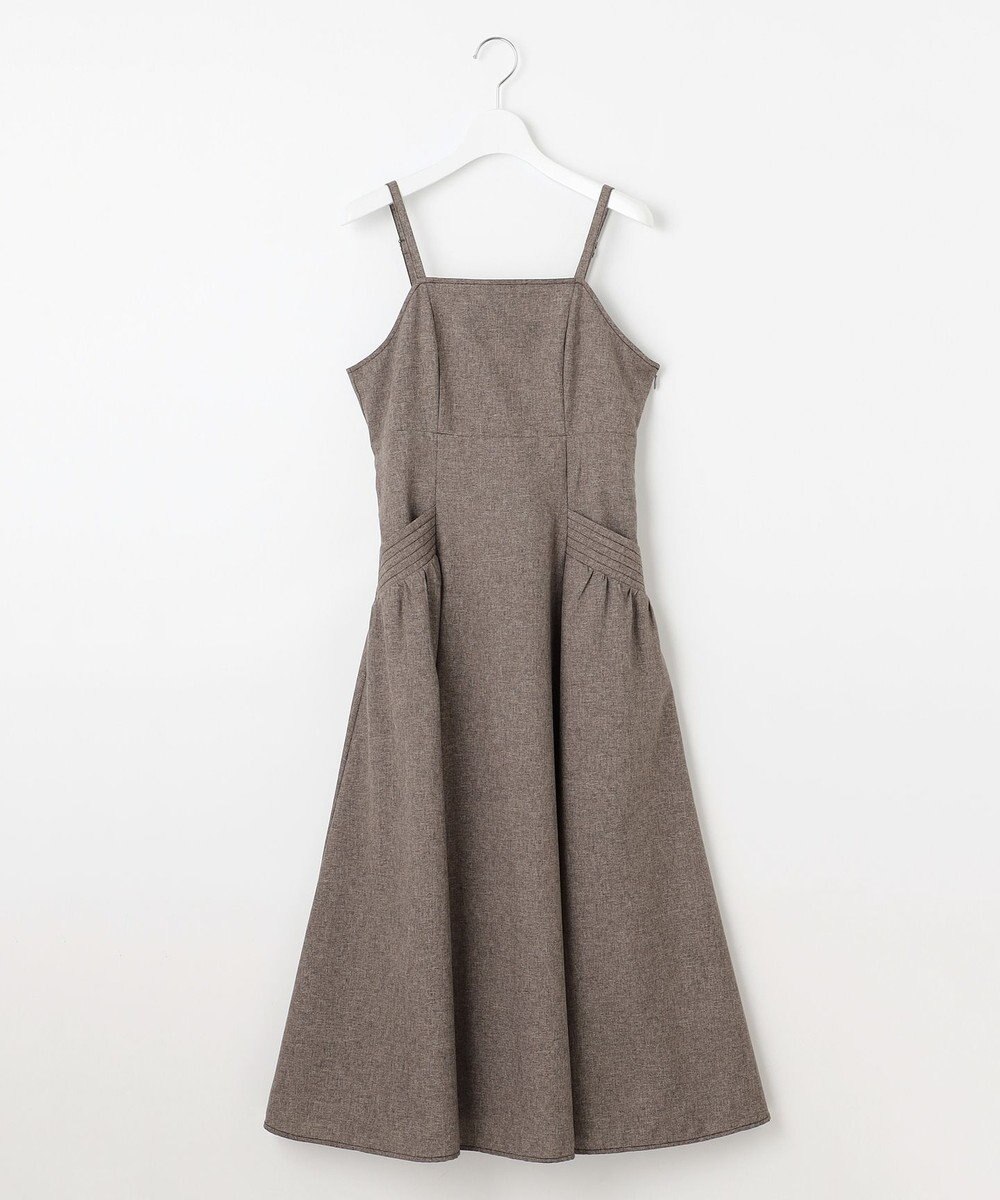 Feroux バッグリボン ジャンパースカート 