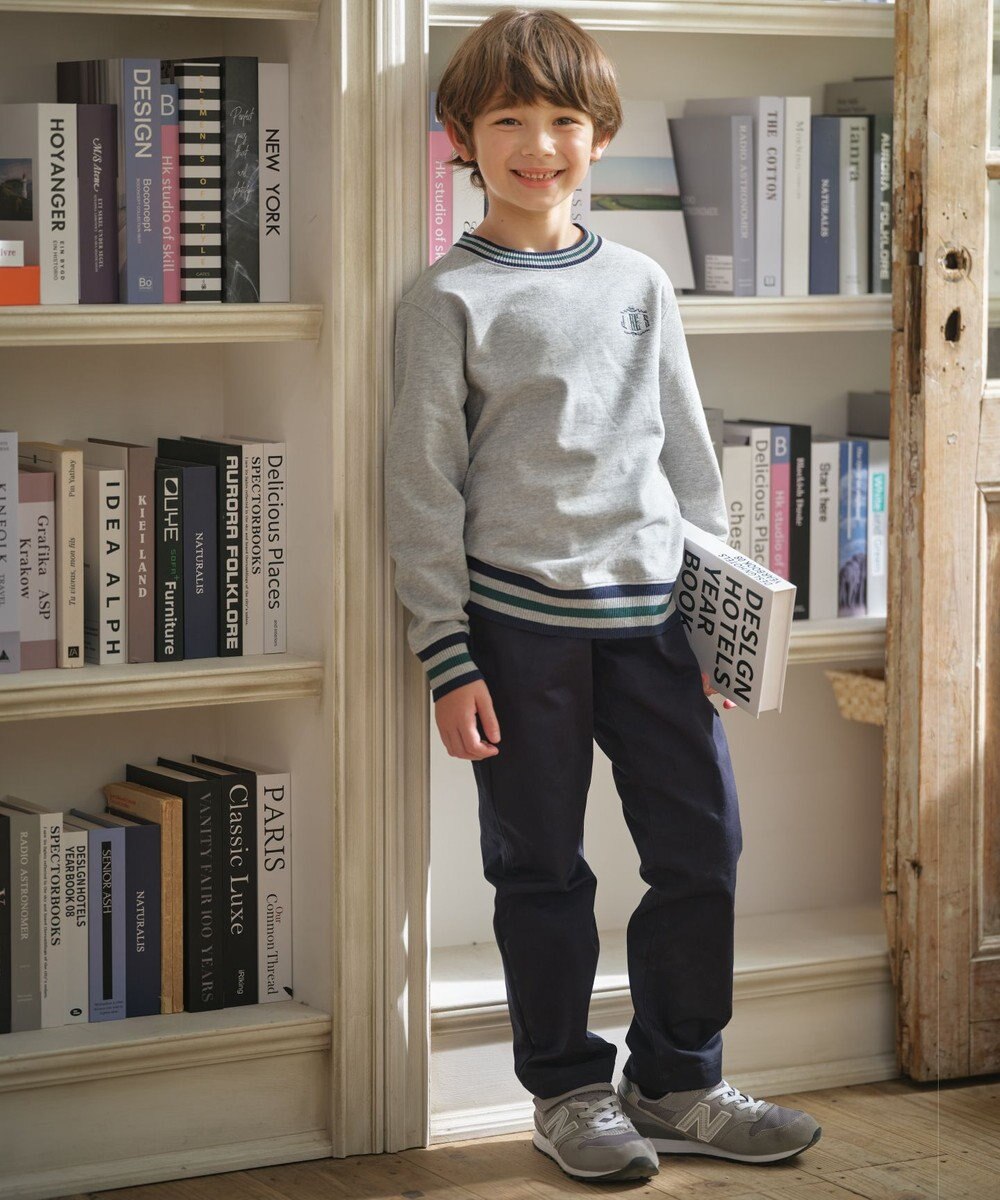 J.PRESS KIDS 【100-130cm】ツイル フルレングスパンツ 