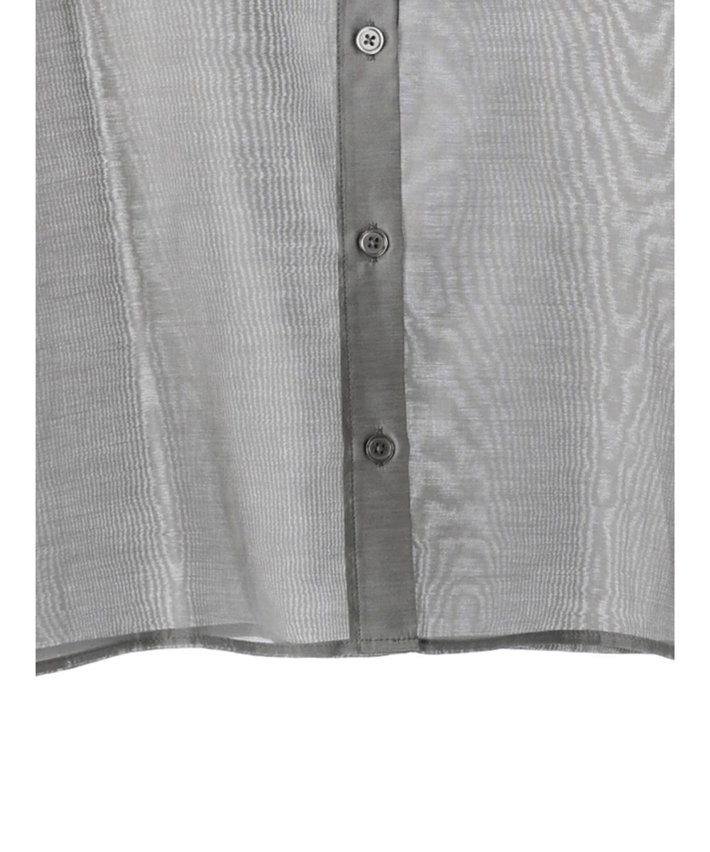 Green Parks AnriettMusee シアーボリュームスリーブブラウス 