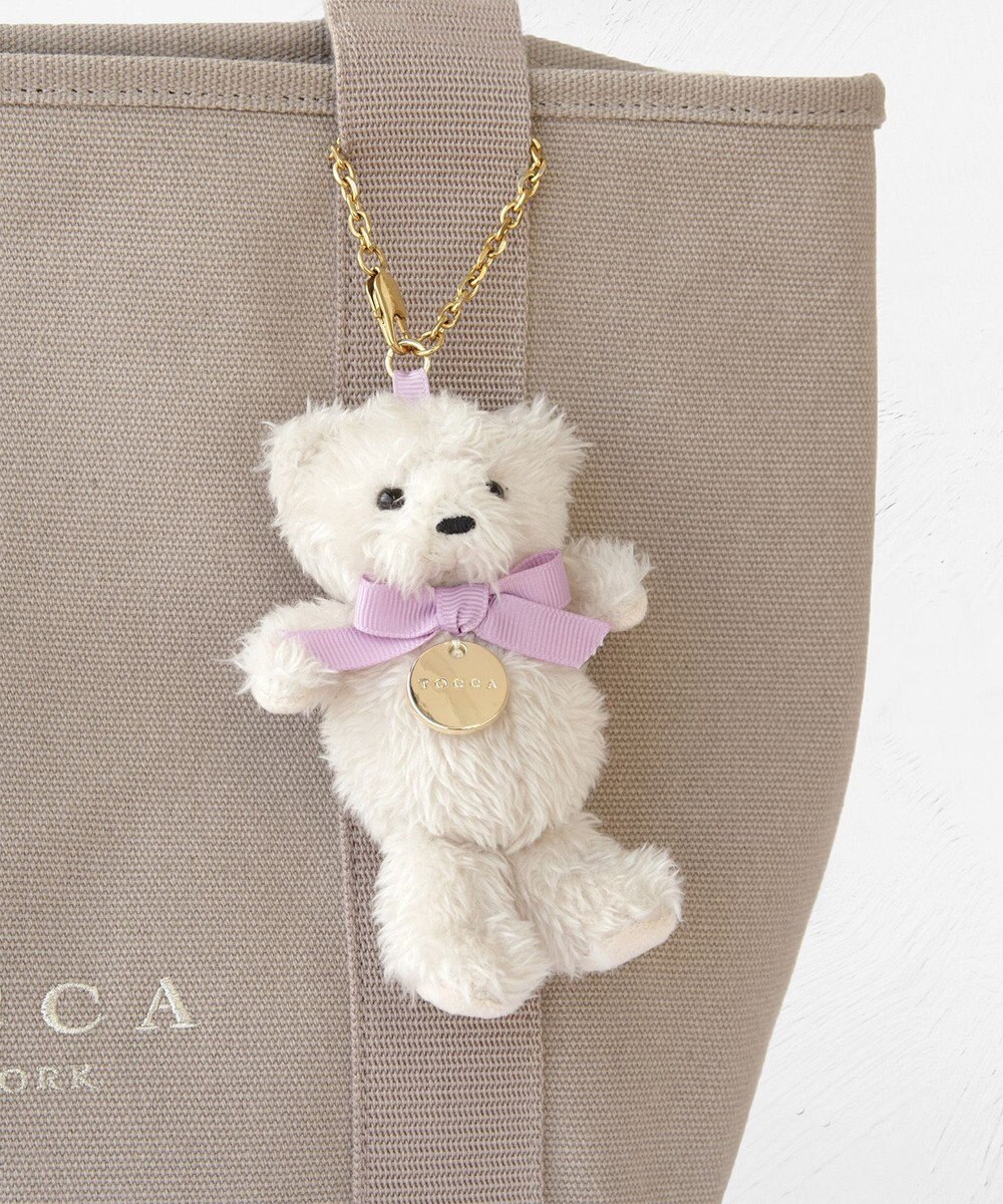 TOCCA 【ぬいぐるみチャーム付き】TOCCA AMICO CANVAS TOTE キャンバストート 