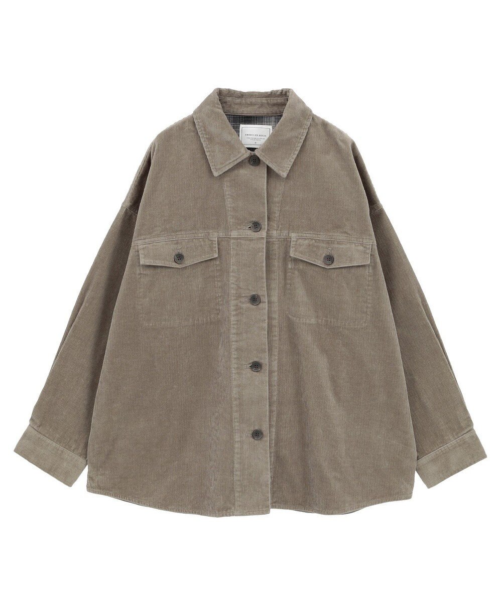 AMERICAN HOLIC コーデュロイCPOシャツジャケット 