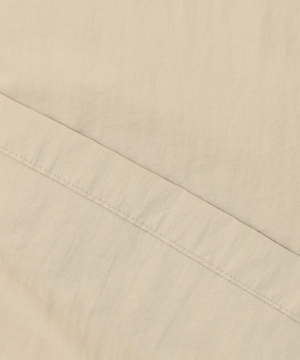 自由区 【撥水加工・UVケア・洗える】ライトグログランフーデッド コート 