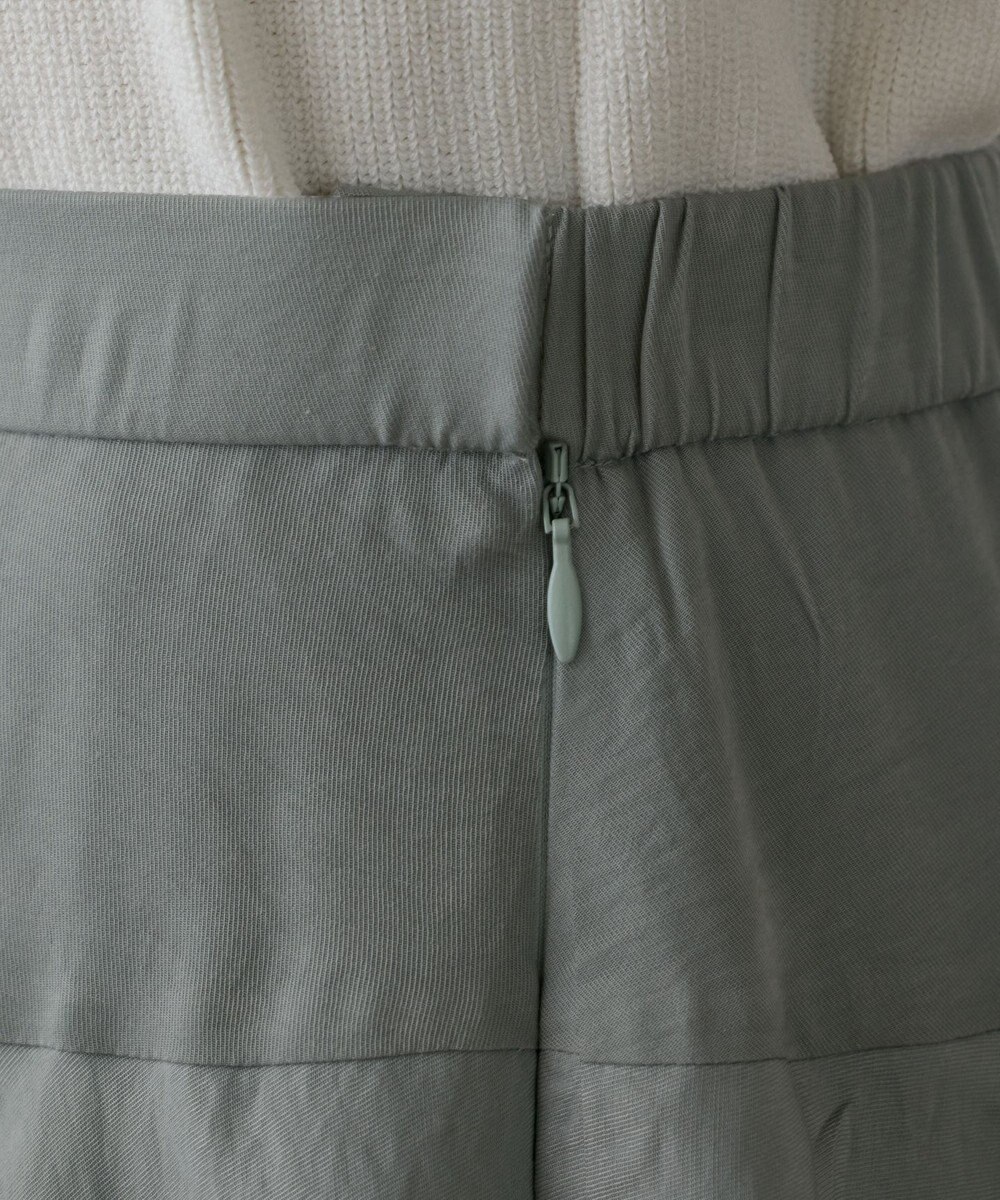 GRACE CONTINENTAL イレヘムサテンスカート 