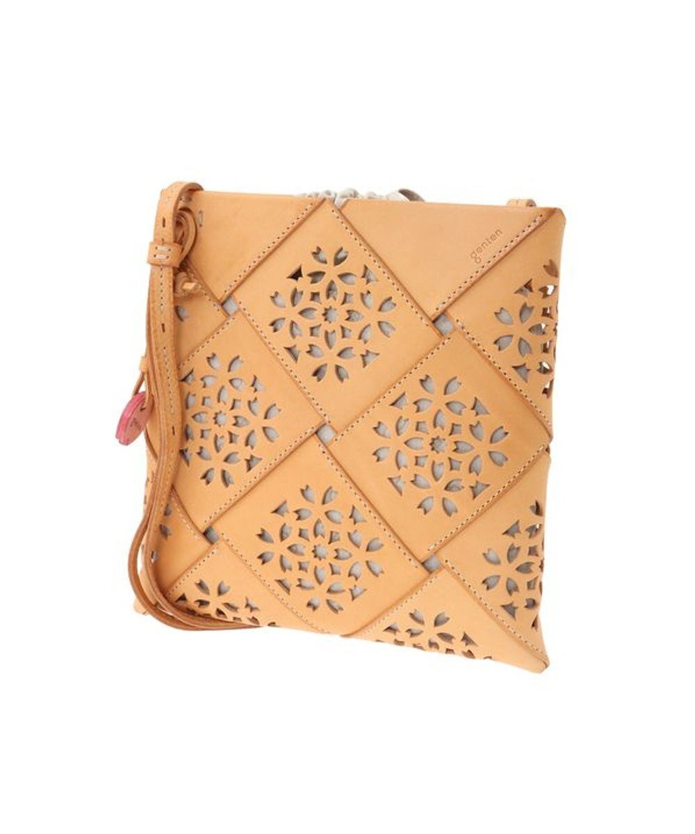 genten フラッターバスケット ショルダーバッグ 