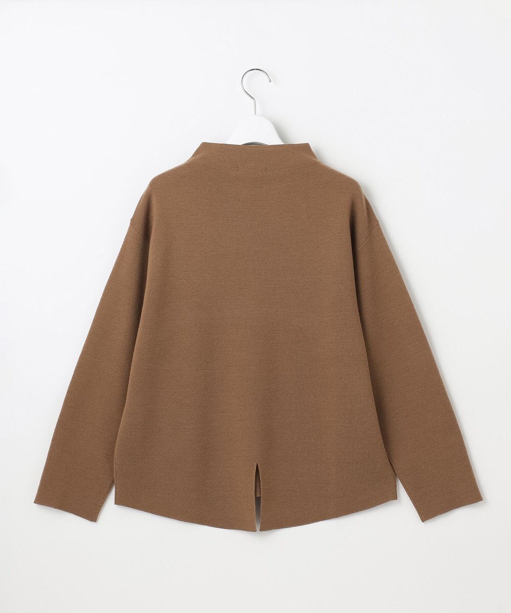 自由区 【セットアップ対応】ウールミラノボトルネック ニット 