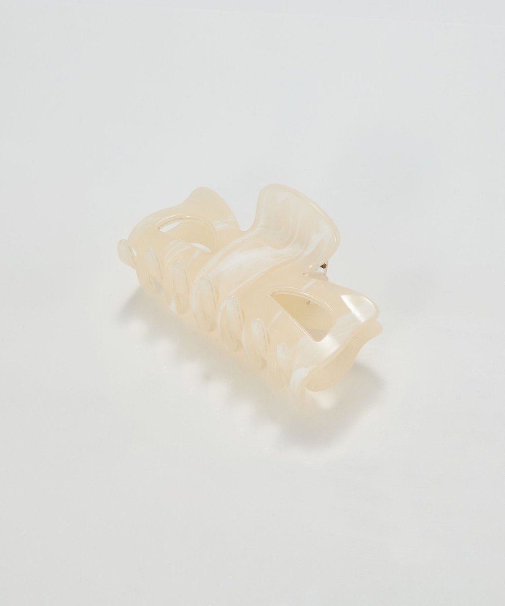 Phoebe <オンワード限定セット>【痛くないシリーズ】マーブルカラーバンスクリップ×ラインストーンパールフロートライトフィットイヤリング 