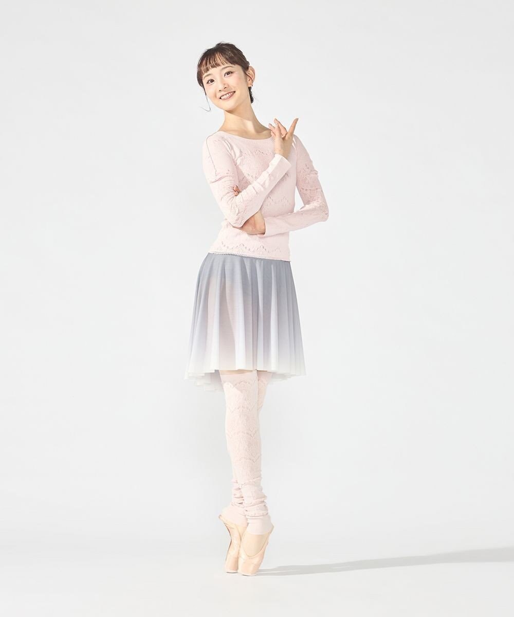 Chacott ノーソーイングクルーネックトップ 