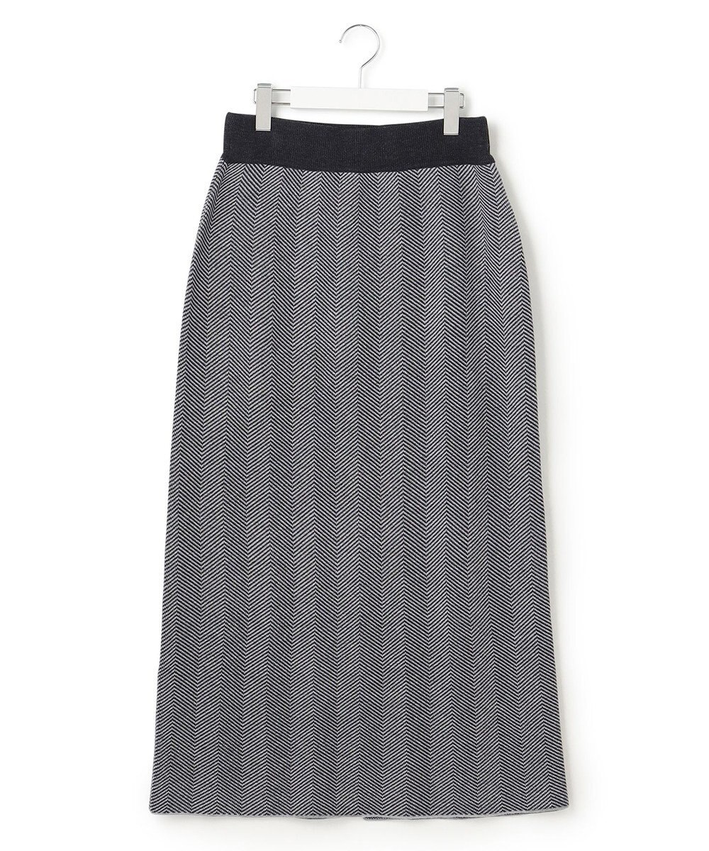 J.PRESS YORK STREET 【WOMEN】ヘリンボーンタイトスカート 