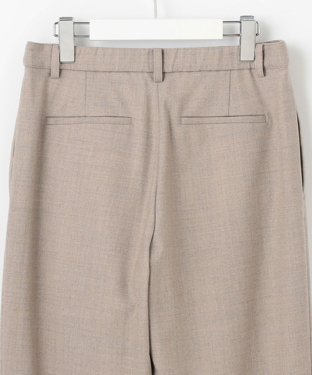 J.PRESS LADIES 【洗える】ANASTASIA milled セミワイド パンツ 