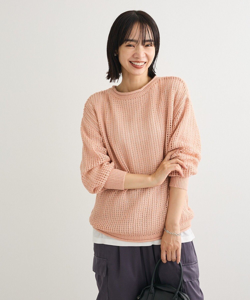 Green Parks ＳＥＴ２点２ｗａｙシャーリングニット＋インナー 