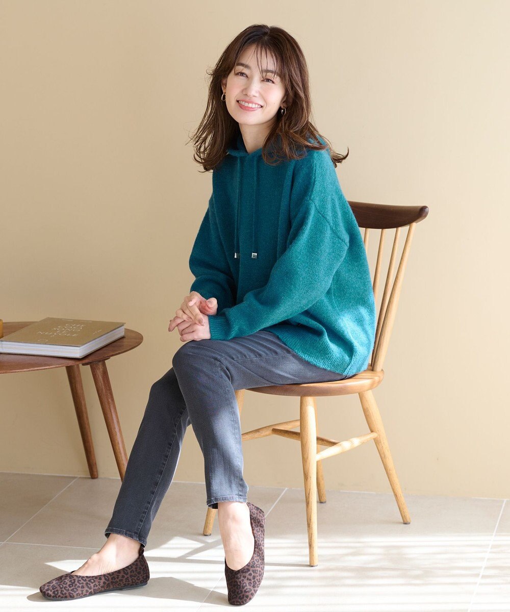 ANY 【美脚見え/お腹周りスッキリ/洗濯機可】スタイルアップスキニー 