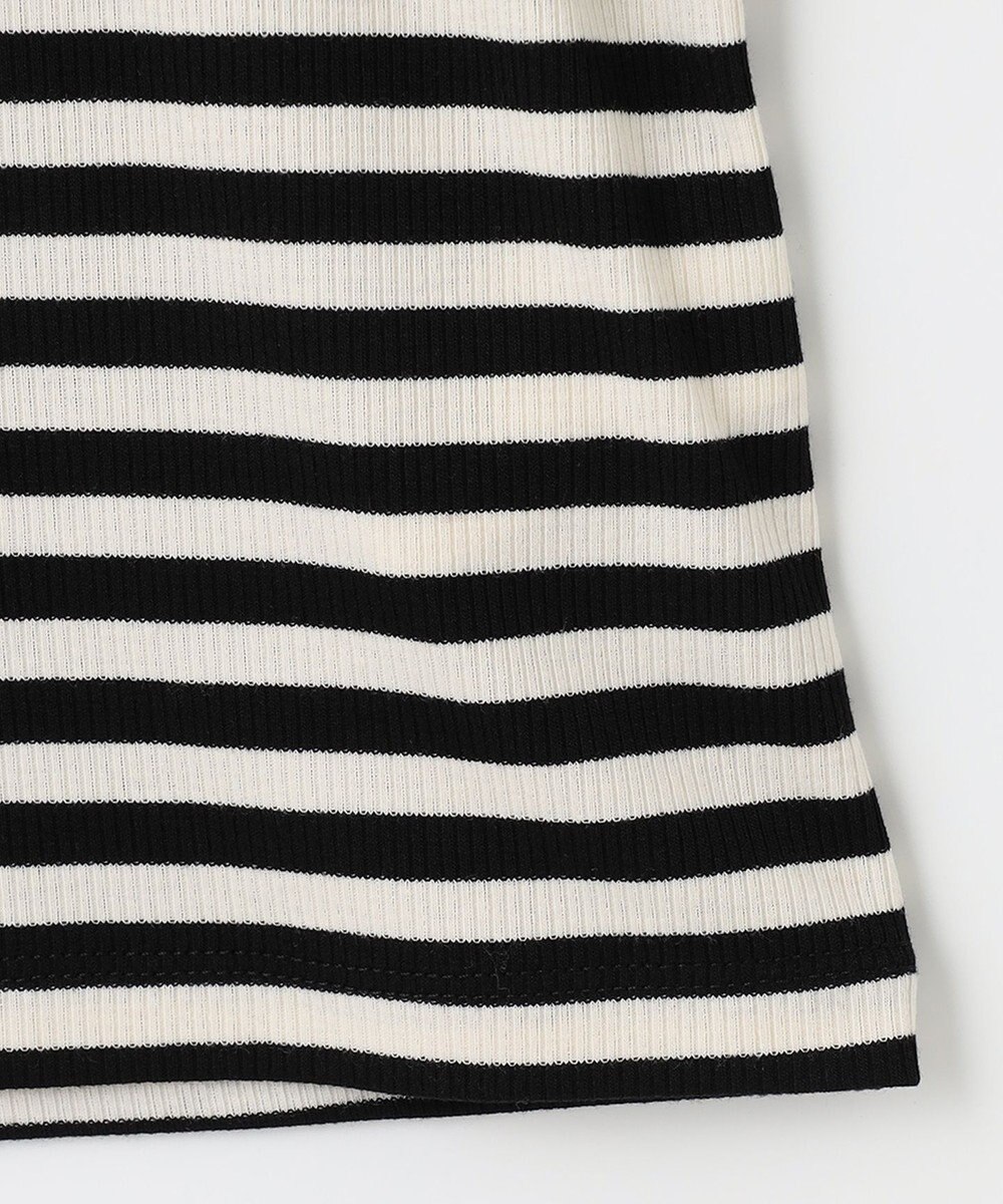 ANY SIS 【洗える】リブタートル カットソー 