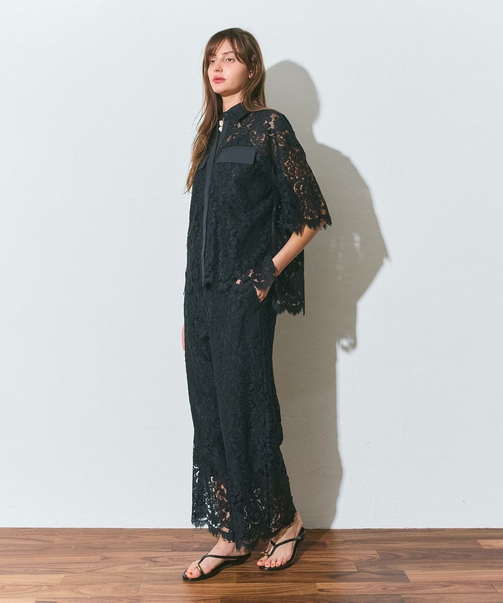 GRACE CONTINENTAL レースコンビシャツ 