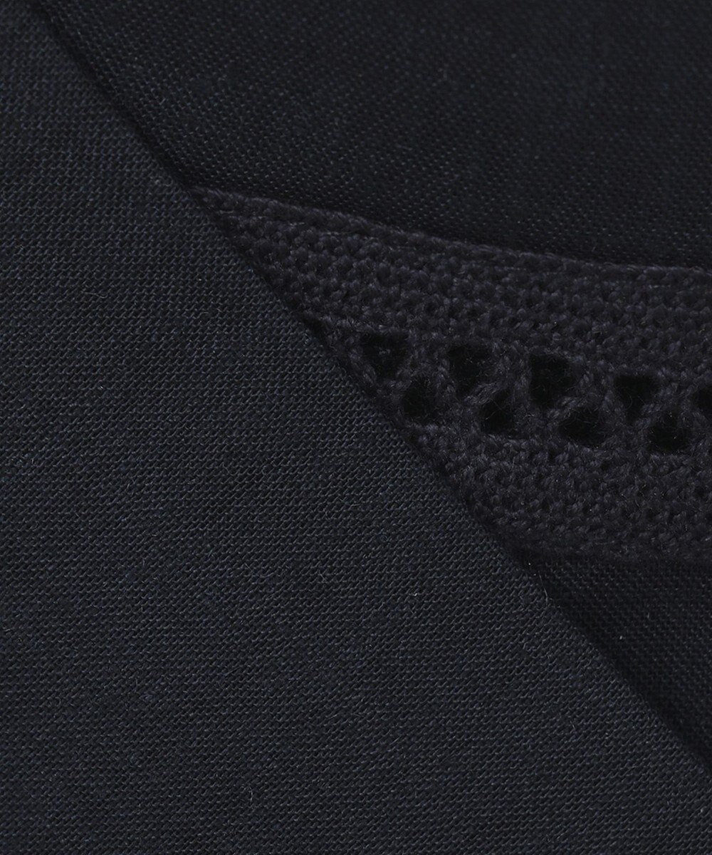 SHARE PARK LADIES 【洗える】ウォッシャブルリネン　ノースリブラウス 