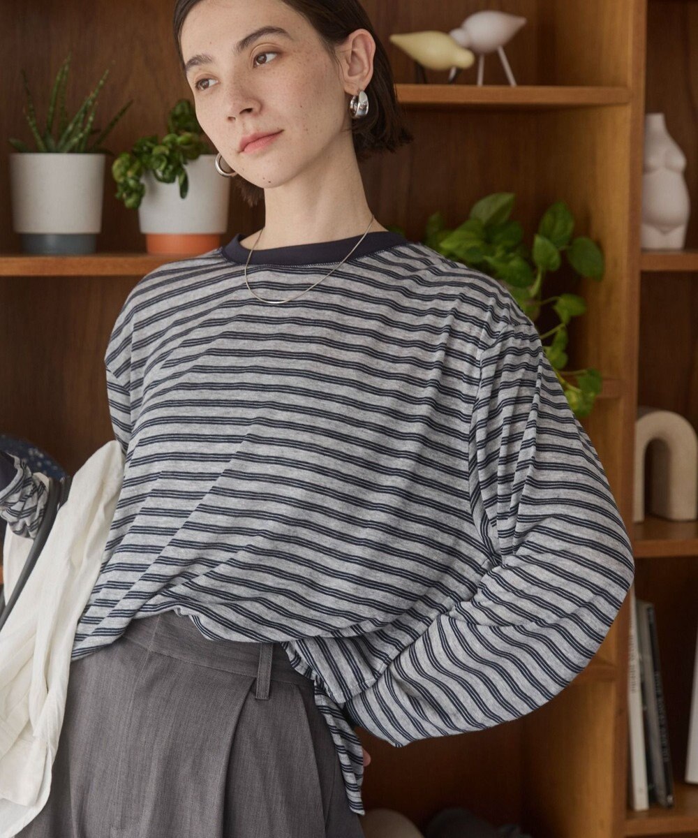 WEGO 【ANGIE VINTAGE】シアースラブボーダーロンＴ 